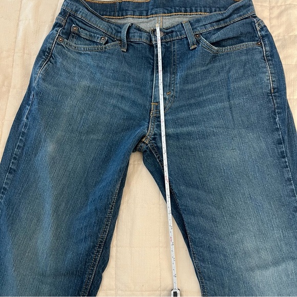 Levi's 541 Denim Dark Wash Straight Fit Jeans Size W30x L30 - Picture 11 of 15